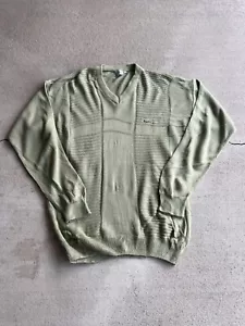 Maglione vintage Lacoste scollo a V - Foto 1 di 6