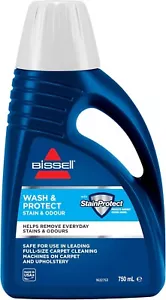 BISSELL 2x Concentrated Stain & Odour Formula 62E5E for Carpet Cleaners 750ml - Picture 1 of 6