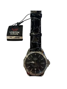 Vostok Europe Damen Analog Automatik Uhr Dress schwarzes Zifferblatt wasserdicht NEU - Bild 1 von 9