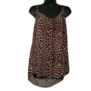 TORRID Plus Size 3 Leopard Print Spaghetti Strap Camisole Blouse Top Sexy - Picture 1 of 6