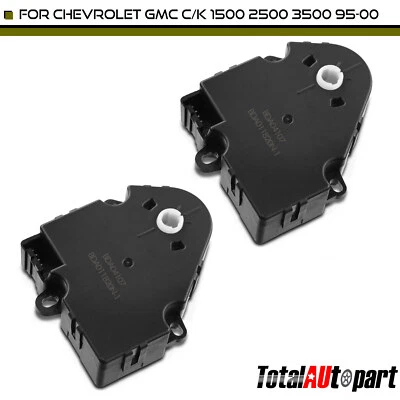 2x HVAC  Blend Door Actuators for Chevrolet GMC C/K 1500 2500 3500 1995-2000 New - Image 1 of 4