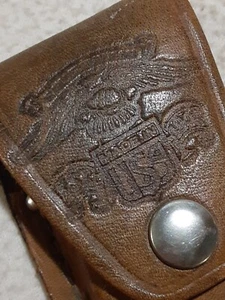 Harley Davidson Motorrad Leder Messerscheide Vintage Made in USA - Bild 1 von 7