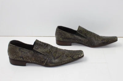 Schuh Leonardo Cipriani Nummer: Gebraucht (Cod.STS45) Herren Mocassino Grün - Bild 1 von 4