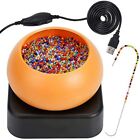 3X(Electric Beading , Adjustable Speed Bead , Bead Bowl With Electric Base, Need