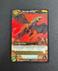 Mottled Drake WoW Loot Card Unscratched Lightly Played LP World of Warcraft - Picture 1 of 2