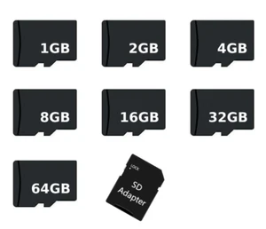 Karta pamięci Micro SDHC SDHX 1GB 2GB 4GB 8GB 16GB 32GB 64GB Adapter TF Karta - Zdjęcie 1 z 1