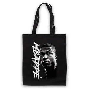 KYLIAN ILLUSTRATION FOOTBALL SOCCER HERO LEGEND MBAPPÉ CANVAS TOTE BAG MBAPPE - Picture 1 of 11