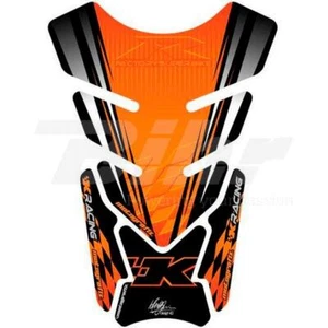 ADESIVO PARASERBATOIO PARAGRAFFI MOTOGRAFIX KAWASAKI NERO ARANCIONE - Imagen 1 de 1