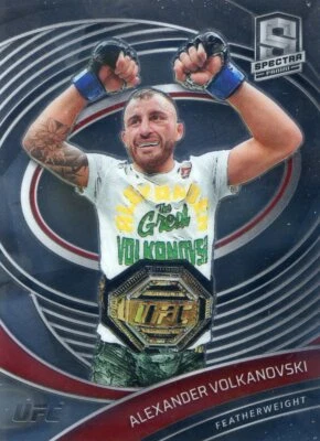 2021 PANINI CHRONICLES UFC SPECTRA  ALEXANDER VOLKANOVSKI NO. 295 - Image 1 of 2