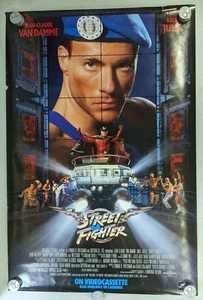 1994 Street Fighter Original Film Movie MCA Universal One Sheet Poster 27 x 40 - Bild 1 von 4