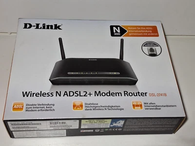 D-LINK DSL-2741 B ADSL2+ ETHERNET MODEM Nr : 790069303494 - Bild 1 von 4