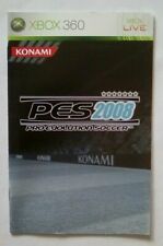 *INSTRUCTIONS ONLY* Pro Evolution Soccer 2008 PES Manual Microsoft XBOX 360