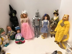 1988 Multi Toy Wizard Of Oz Dolls Set Of 10 With Accessories 50th Anniversary Ed - Picture 1 of 19