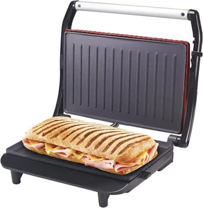 💚TOSTAPANE PROFESSIONALE PIASTRA PER TOAST TOSTIERA SANDWICH 850W ANTIADERENTE - Foto 1 di 11