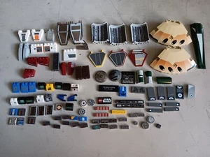 LEGO BULK LOT 102 STAR WARS DECORATIVE STICKER TILES BRICKS WINDSCREEN DISH MORE - Imagen 1 de 3