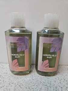 2 Bath & Body Works Honolulu Sun Shower gels Body washes DISCONTINUED - Picture 1 of 3