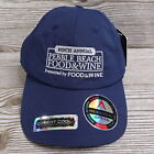 NWT PEBBLE BEACH FOOD & WINE 9th ANNUAL BLUE GOLF BASEBALL HAT CAP