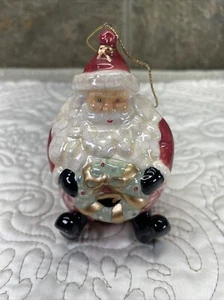 Vintage Ceramic Santa Claus Christmas Ornament - Picture 1 of 3