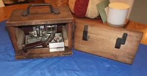 Nice Antique Bausch & Lomb Microtome & Case - Picture 1 of 6