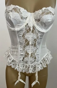 Lencería vintage Victoria's Secret para mujer M corsé bustier ligas EE. UU. - Imagen 1 de 10