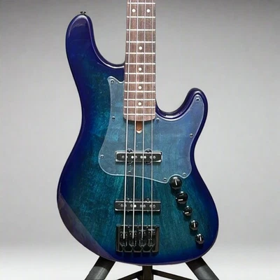 Bajo eléctrico de 4 cuerdas Cort GB Fusion - Blue Burst Foto 1 de 4