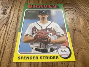 SPENCER STRIDER 2024 TOPPS HERITAGE HIGH N. #OB-26 TOPPER BONX OVERSIZE / ATL - Foto 1 di 4