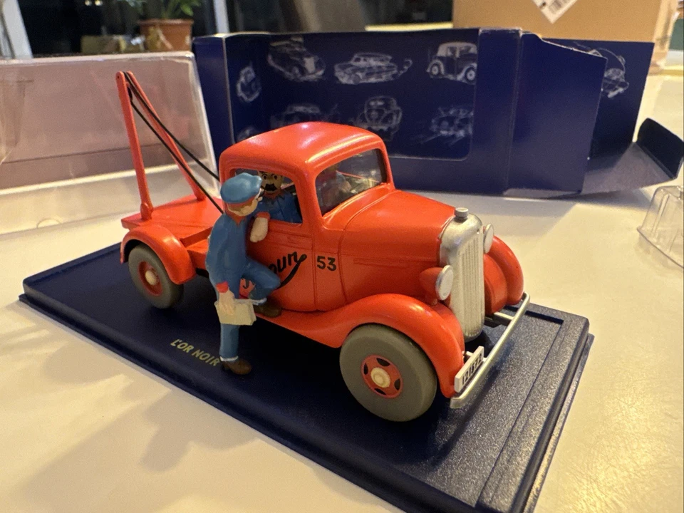 Miniature Tintin Au Pays De L’or Noir La Dépanneuse 1/43 - Photo 1/2