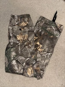 Real Tree Camo Hose Cargo Style Small Tie Bottom - Bild 1 von 5