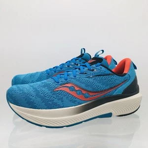 Saucony Echelon 9 - Ocean Red Rock-  Men’s Running Shoes Size 10 D - Picture 1 of 16