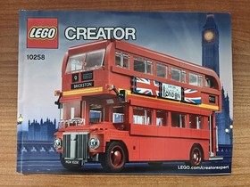 LEGO 10258 London Bus Instruction Manual ONLY