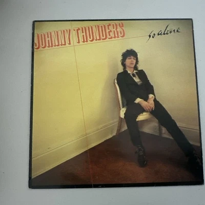 VTG 1978 JOHNNY THUNDERS -SO ALONE UK LP ALBUM VINYL RECORD REAL RECORDS RAL 1 - Image 1 of 4