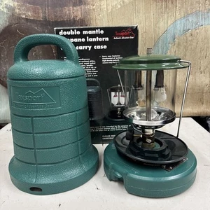 TEXSPORT MANTLE PROPANE LANTERN with CARRY CASE 14216 - Picture 1 of 15