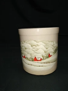 Ceramic Crock Hand Painted Robinson Ransbottom - Picture 1 of 5