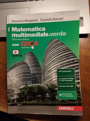 Matematica Multimediale Verde 1. 9788808353160 - Immagine 1 di 4