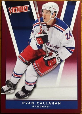 2010-11 Upper Deck Victory Red Ryan Callahan #125 New York Rangers - Image 1 of 2