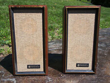 Vintage Lafayette Criterion 20 Stereo Book Shelf Speakers 20W #99-0142WX