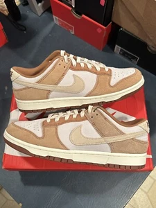 Taglia 10.5 - Nike Dunk Low Premium Medium Curry Marrone DD1390-100 da uomo - Foto 1 di 10