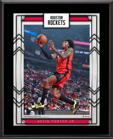 Kevin Porter Jr. Houston Rockets 10.5" x 13" Player Plaque Cover