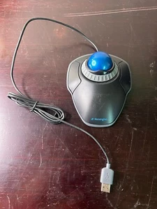 Kensington Orbit Trackball M01047 K72337 2-Button Optical Mouse with Scroll Ring - Picture 1 of 4
