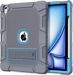 Azzsy Case For iPad Air 13-Inch Shockproof Case with Built-in Screen Protector - Picture 1 of 7