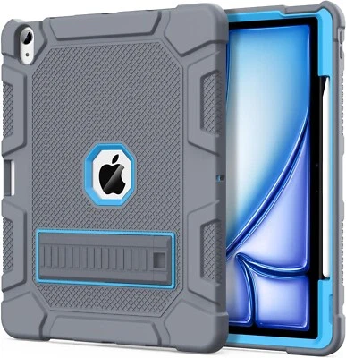 Azzsy Case For iPad Air 13-Inch Shockproof Case with Built-in Screen Protector - Image 1 of 4