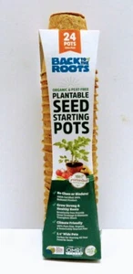 Back to the Roots Organic & Plantable Seed Starting Pots (24 CT)  - Picture 1 of 1