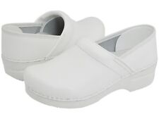 Dansko Professional Comfort Clogs Womens Size 8 EU 38 White Nurses Shoes Leather
