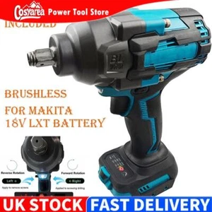 1300Nm 1/2" Brushless High Torque Impact Wrench Machine For Makita 18V Battery - Picture 1 of 15