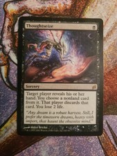 Thoughtseize Moderate Play Lorwyn Magic The Gathering