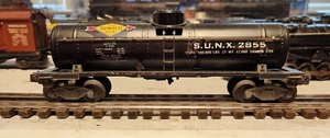 Coche cisterna de aceite Lionel 2855 SUNOCO en BUEN estado restaurado, ¡SE VE MUY BIEN! - Imagen 1 de 4