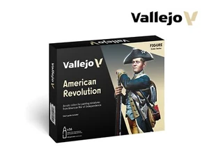 JUEGO PINTURA COLOR MODELO VALLEJO - AMERICAN REVOLUTION (BOTELLAS 16 X 18ML) - 70.259 - Imagen 1 de 3