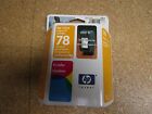 Genuine C6578AN HP 78 Tri-Color Ink Cartridges New In Sealed Box OCT2003-MAY2005