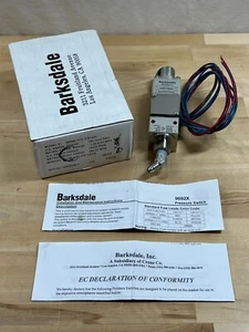 BARKSDALE 9692X SERIE FLAMMFESTER DRUCKSCHALTER 9692X-1CC-2-S1310 - 350 PSI - Bild 1 von 12