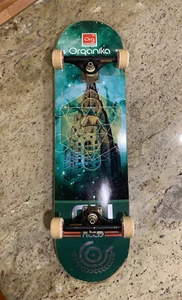 Organika Experimental Eli Reed skateboard Bro Style Dressen trucks 8”x32” - Picture 1 of 12